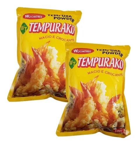 Kit 2 Farinhas Especiais para Tempurá – Woomtree Tempurako 500g
