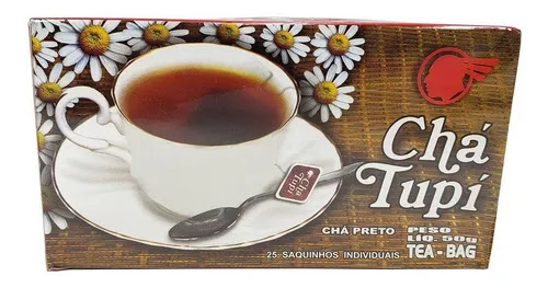 Chá Preto Tupi – 25 Sachês | 50g