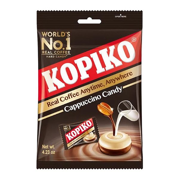 Bala de Café Cappuccino Kopiko – 120g