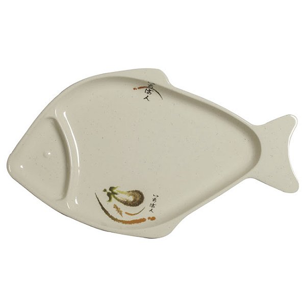 Prato Peixinho Com Divisória