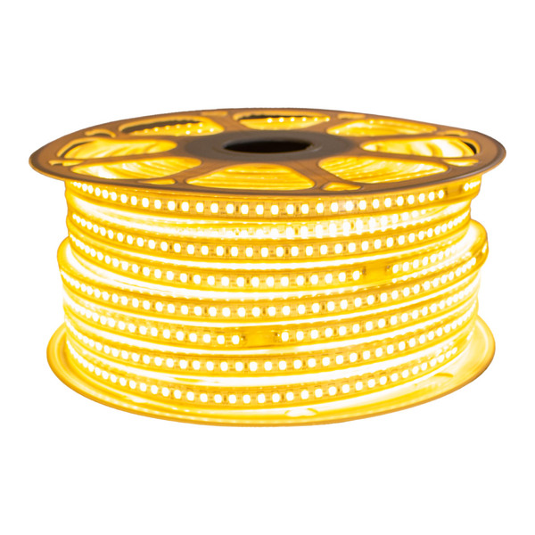 20 Metros Fita Led Smd Dimerizável 22500 Lúmens 120 Led/metro Branco Quente 110v St5730