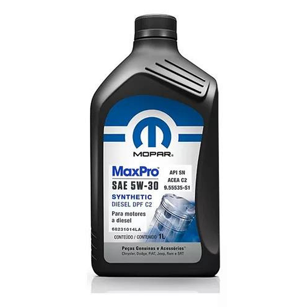 ÓLEO DE MOTOR DIESEL SINTÉTICO 5W30 MAXPRO FIAT K68231014LA