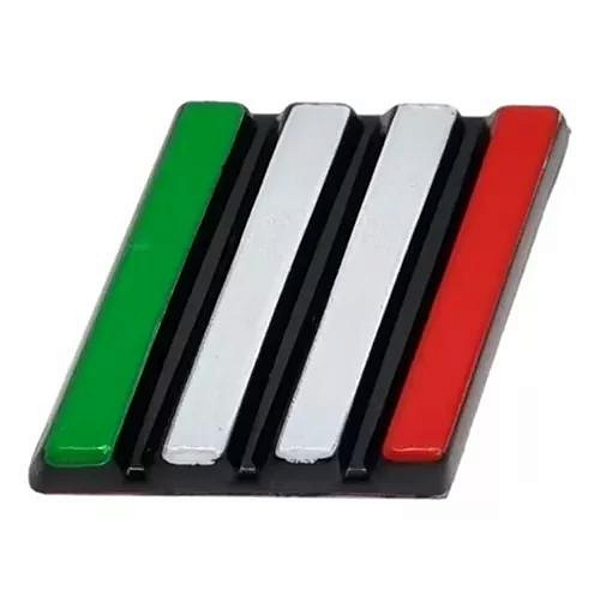 EMBLEMA ITALIA GRADE PARA-CHOQUE Argo/Cronos/Mobi/NovaStrada/Pulse/Palio/Toro