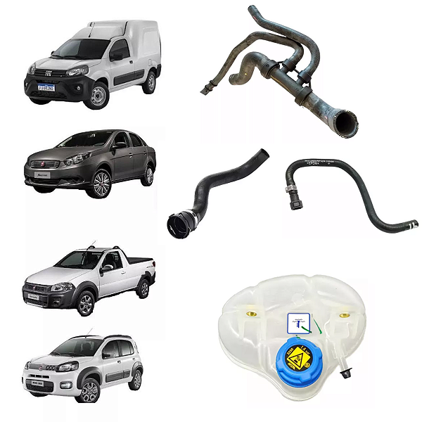 KIT DE MANGUEIRAS DO SISTEMA DE ARREFECIMENTO DO MOTOR EVO