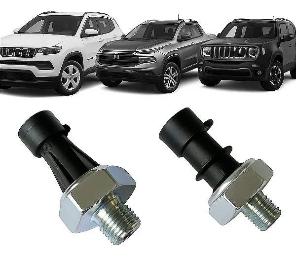 Kit Sensor Interruptor Pressão Óleo Toro Renegade Compass