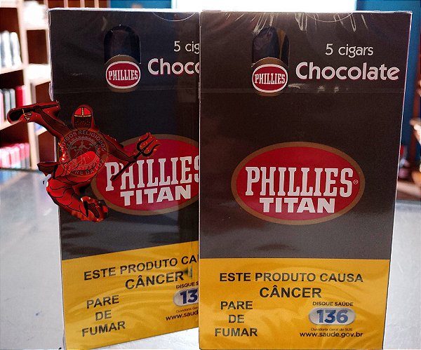 Charuto Phillies - Titan - Chocolate