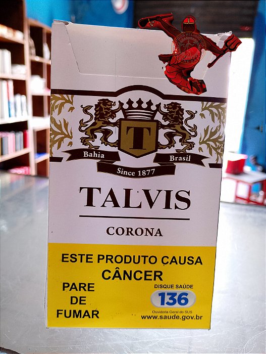 CHARUTO TALVIS CORONA TRADICIONAL - CAIXA C/5