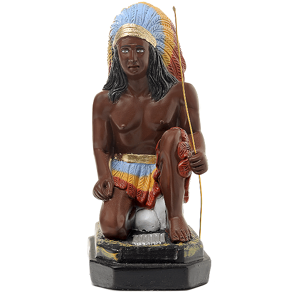 Imagem Caboclo Sete Flechas de 20cm