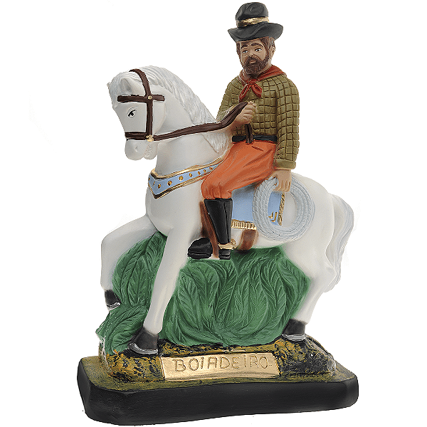 Imagem Pai Boiadeiro A Cavalo de 20cm