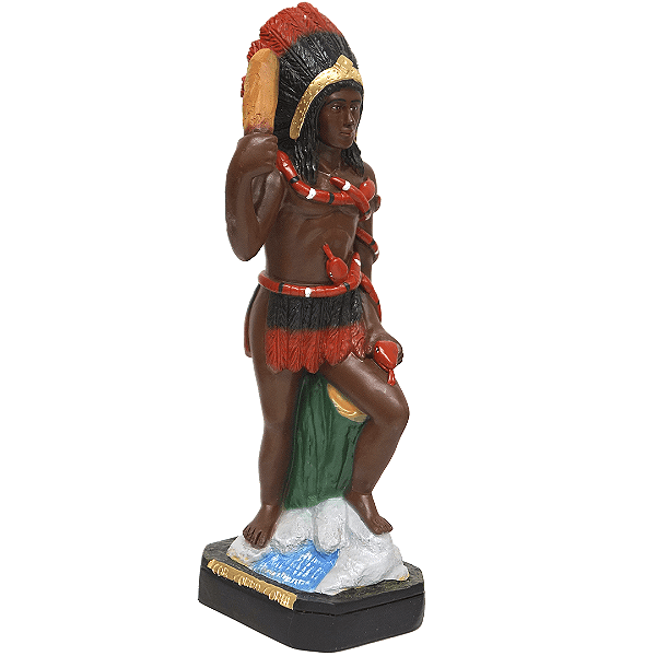 Imagem Caboclo Cobra Coral de 25cm