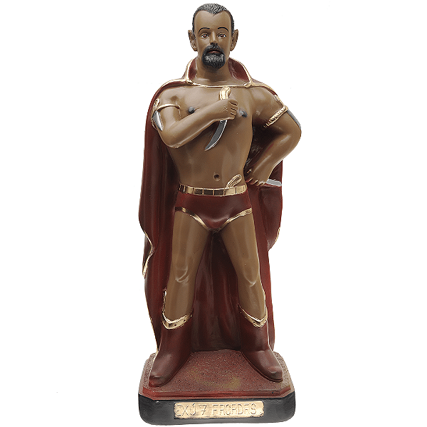 Imagem Exú Sete Facadas de 20cm