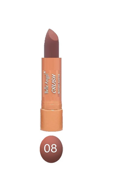 Batom Matte Crush cor 08 - Belle Angel