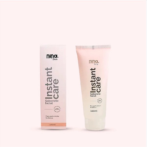 SABONETE FACIAL INSTANT CARE by NINA MAKEUP