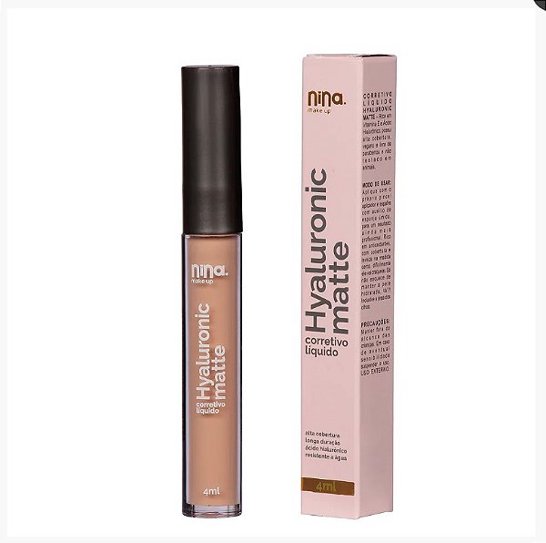 CORRETIVO LIQUIDO HYALURONIC MATTE COR 0.5 by NINA MAKEUP