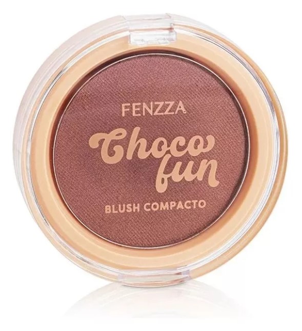 Blush Compacto - Choco Fun - Fenzza cor - Belga