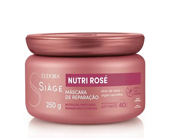 Máscara Capilar Siàge Nutri Rosé 250g