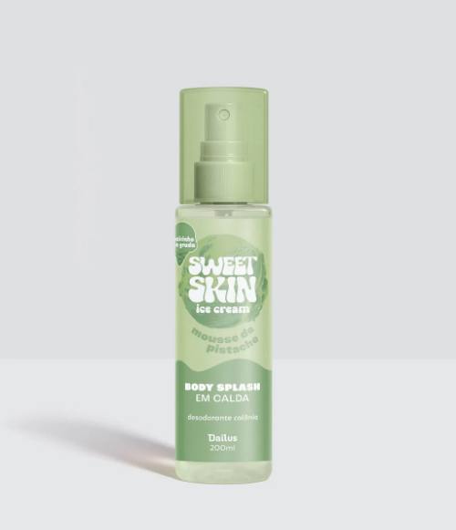 Body Splash em calda (MOUSSE DE PISTACHE) – Sweet Skin ice cream