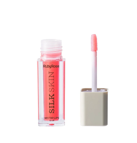 Lip Oil Nectar Lips Silk Skin (COR Shine Rouge) - Ruby Rose