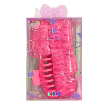 Kit Presilha, Faixa de Cabelo e Pulso - Ruby Anjo