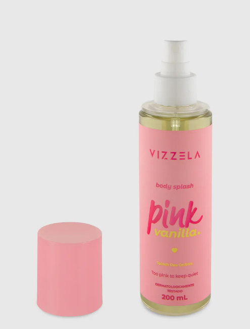 Body Splash Deo Colônia Pink Vanilla - Vizzela