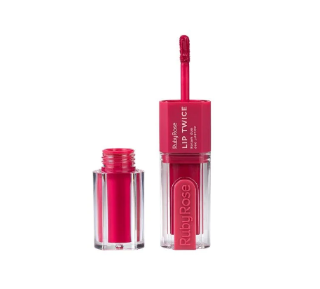 Batom Duo Lip Twice - Lt30 Ruby Rose