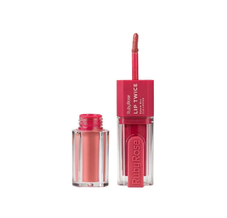 Batom Duo Lip Twice - Lt40 Ruby Rose