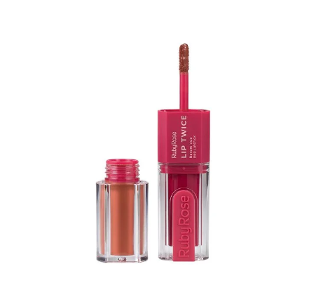 Batom Duo Lip Twice - Lt60 Ruby Rose