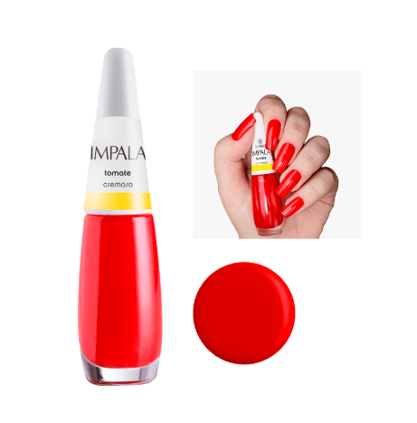 Esmalte Impala Cremoso A Cor da Sua Moda Tomate