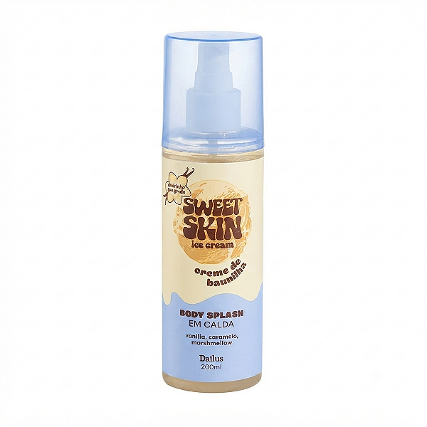 BODY SPLASH EM CALDA (CREME DE BAUNILHA) – SWEET SKIN ICE CREAM