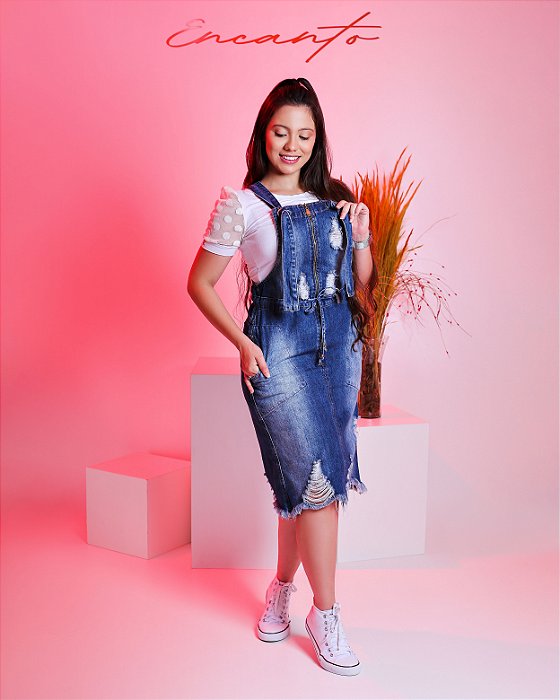 2212 SALOPETE JEANS 60 CM