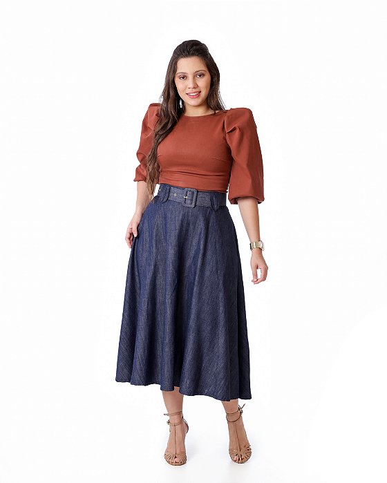 2481 SAIA JEANS COM CINTO 80 CM