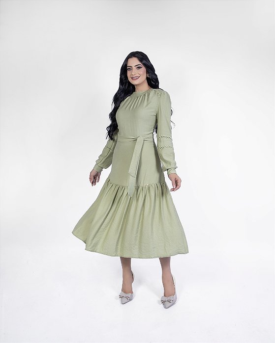 260222 VESTIDO VISCOSE RENDA CORES