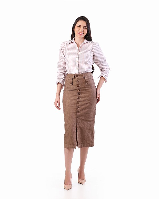 260312 CAMISA TRICOLINE LISTRADA