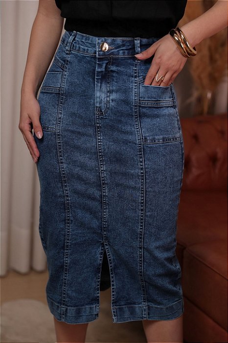 SAIA VECCHI JEANS MODA EVANGÉLICA EXCLUSIVA(260167) SAIA JEANS 75CM