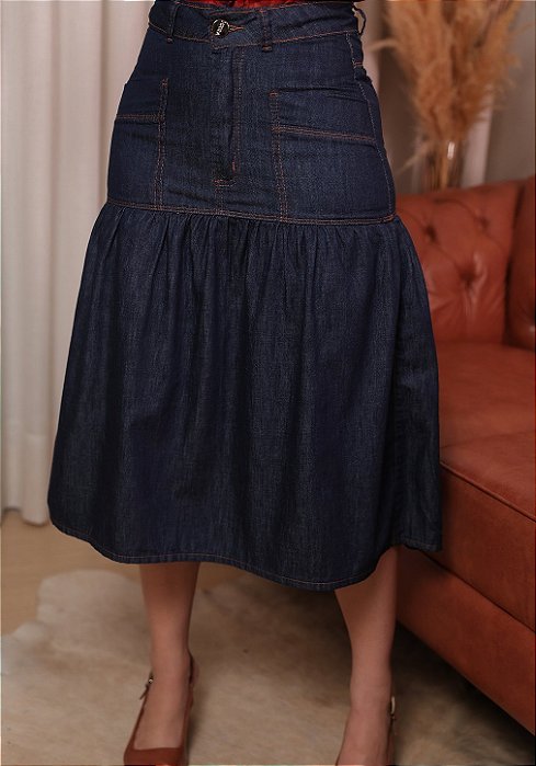 SAIA VECCHI JEANS MODA EVANGÉLICA EXCLUSIVA(260166) SAIA JEANS 75CM