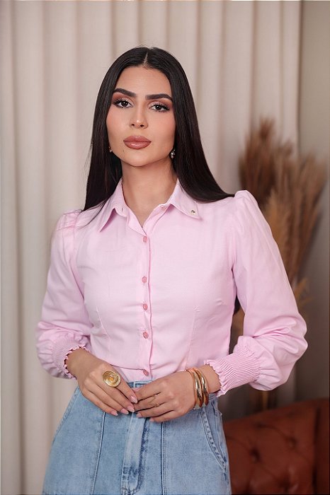 CAMISA VECCHI JEANS MODA EVANGÉLICA EXCLUSIVA 260350 CAMISA