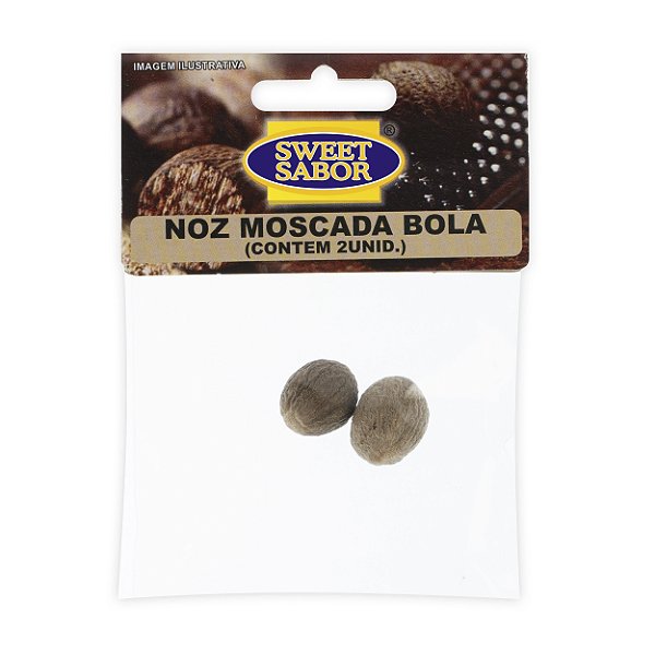 Noz Moscada Bola (2 unid)