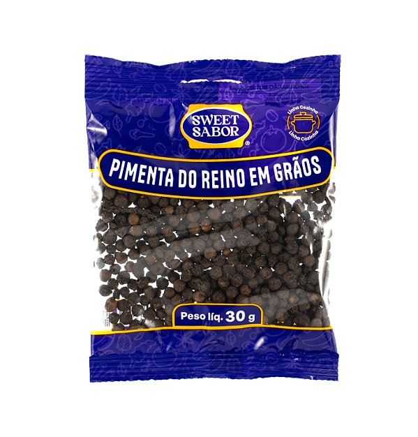 Pimenta Do Reino Grão 30g