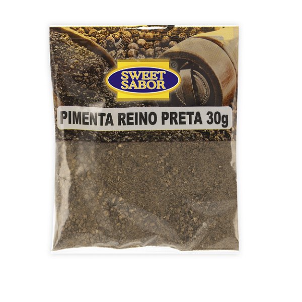 Pimenta Reino Preta Moída 30g