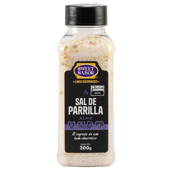 Sal Parrilla Alho 300g