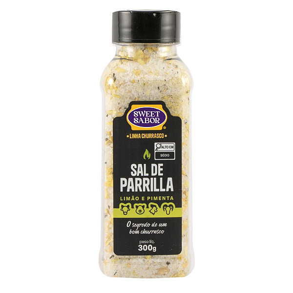 Sal Parrilla Limão e Pimenta 300g