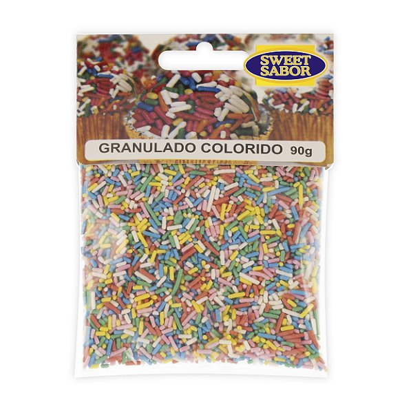 Chocolate Granulado Colorido 90g