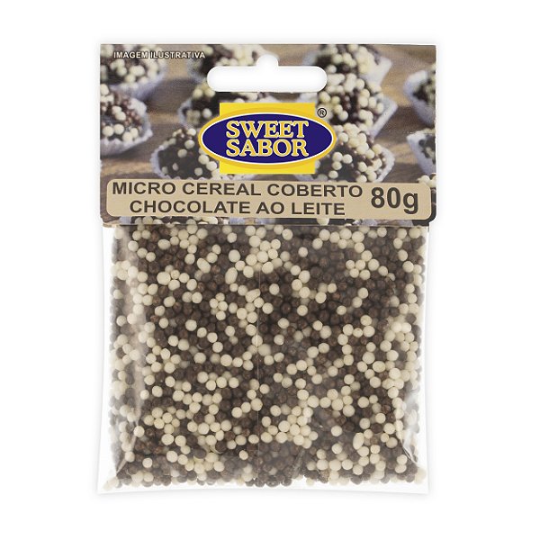 Micro Cereal Coberto Chocolate Ao Leite 80g