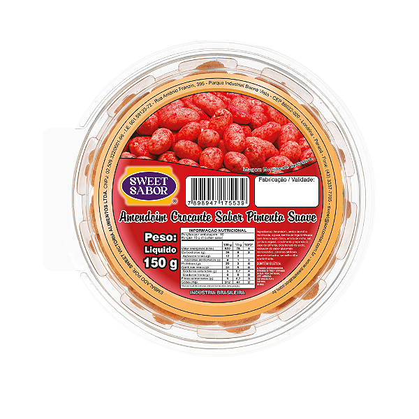 Amendoim Crocante com Pimenta