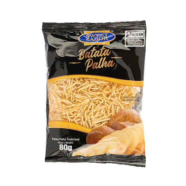 Batata Palha Tradicional 80g