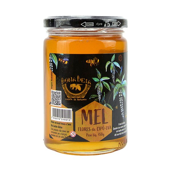 Mel de Cipó-Uva 450g