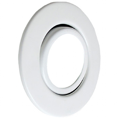 Spot P/ Lâmpada Mini Dicroica Redondo de Ferro Branco GOLI