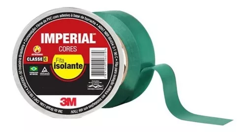 FITA ISOLANTE 10 METROS VERDE