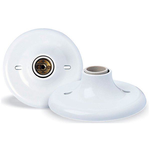 PLAFON COM BOCAL BRANCO