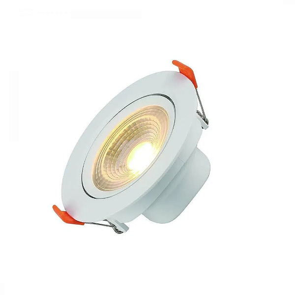 Spot Slim LED Embutido Redondo 6W 3000K